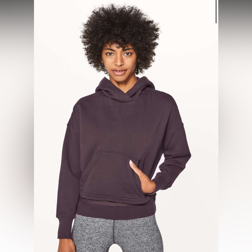 Lululemon Warm Down Hoodie/Pelt/ Size 4